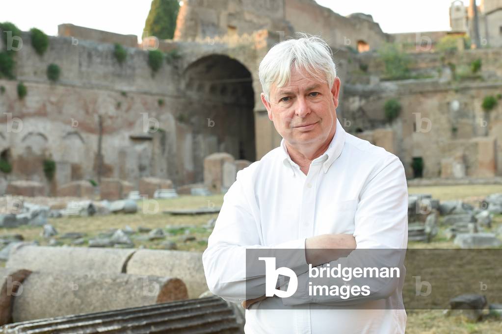 British writer Jonathan Coe at the XX edition of the International Literature Festival in Rome entitled 'Reading the world', in the new setting of the Palatine Stadium, Rome (Italy), July 23rd, 2021