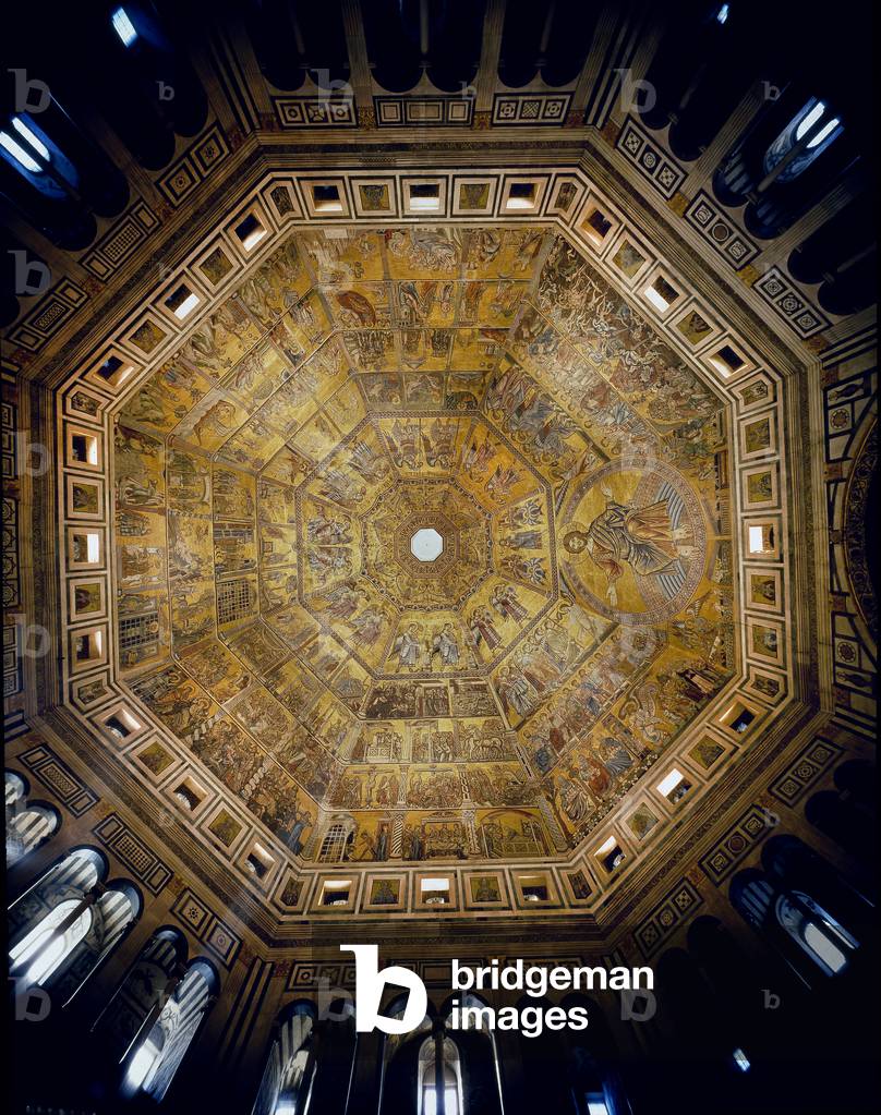 Mosaics of the Dome of the Baptistery of Florence, 1225 (mosaic)