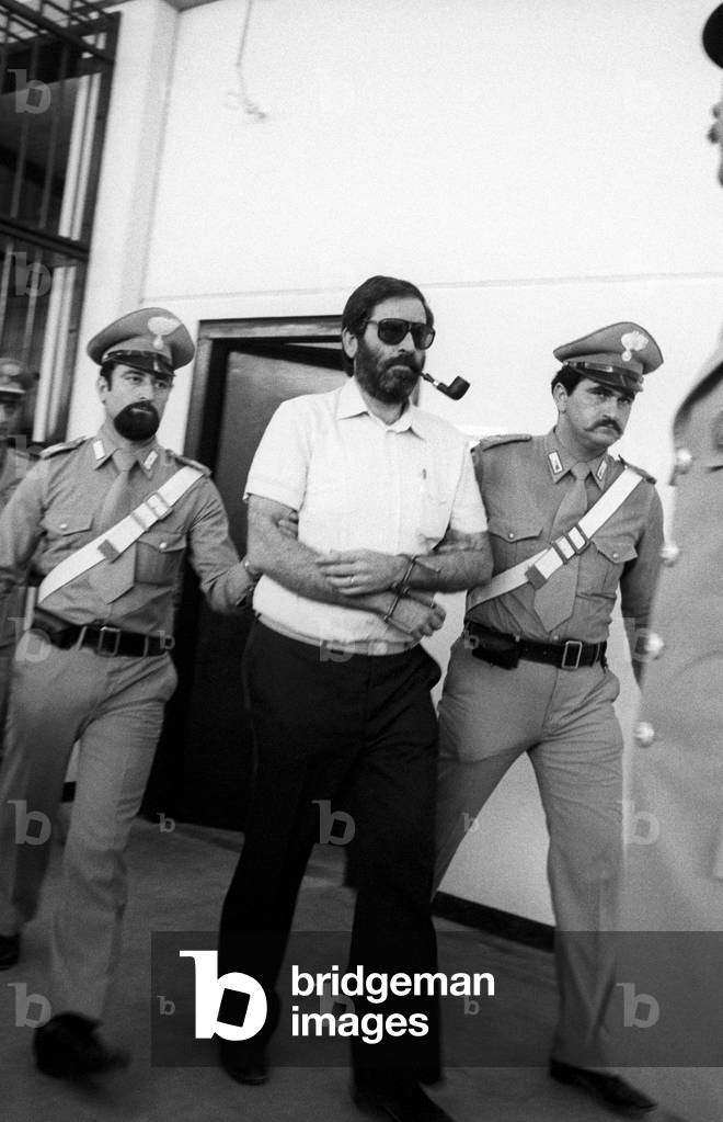 A Prima Linea activist on trial, Turin, Italy, 1981