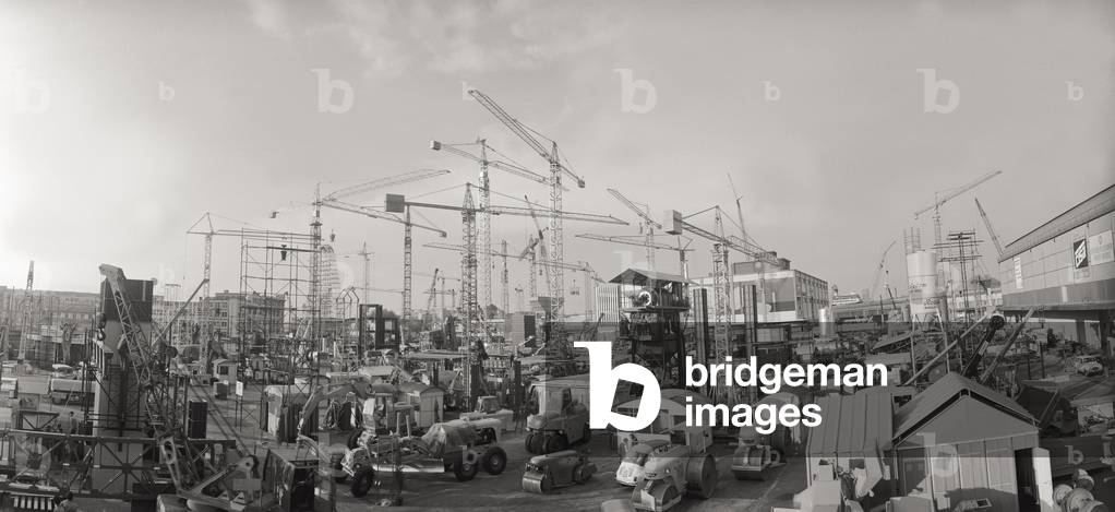 Means of transport and cranes