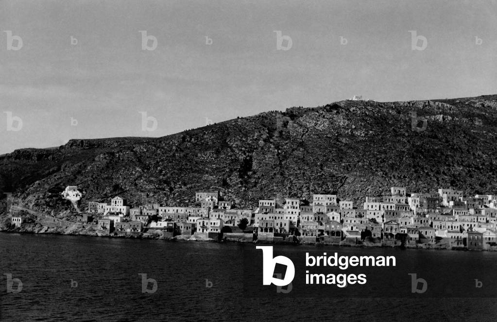A panorama of Kalimnos, a Greek island in the Dodecaneso