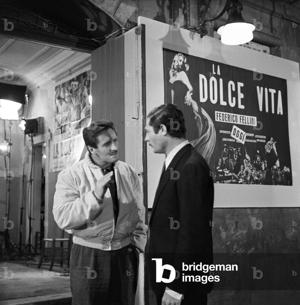Marcello Mastroianni in Divorce Italian Style, Italy, 1961 (b/w photo)