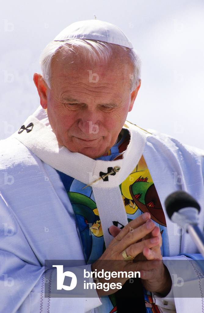 Pope John Paul II, Italy, 1988 (photo)