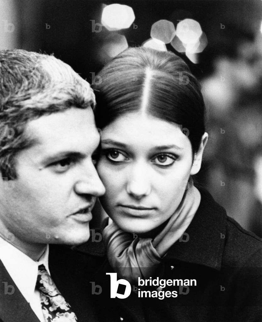 Bruno Lauzi and his wife Giovanna