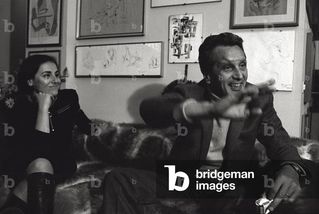 Ottavio and Rosita Missoni, 1968 (b/w photo)