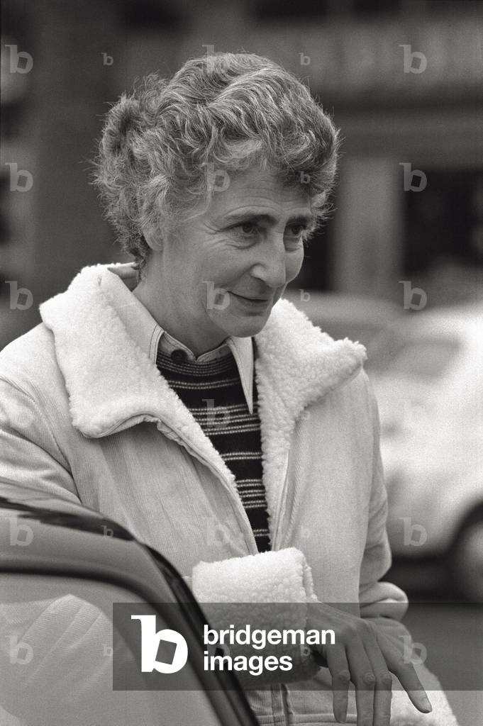 Susanna Agnelli mayor of Monte Argentario, Monte Argentario, Italy, 1965