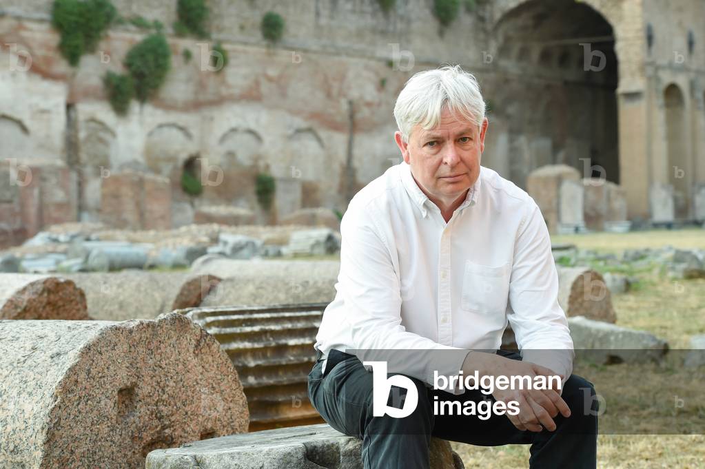 British writer Jonathan Coe at the XX edition of the International Literature Festival in Rome entitled 'Reading the world', in the new setting of the Palatine Stadium, Rome (Italy), July 23rd, 2021
