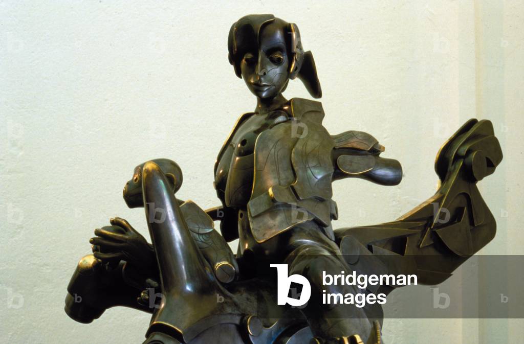 Anxious Biography of a Female Character, 1976 (bronze)