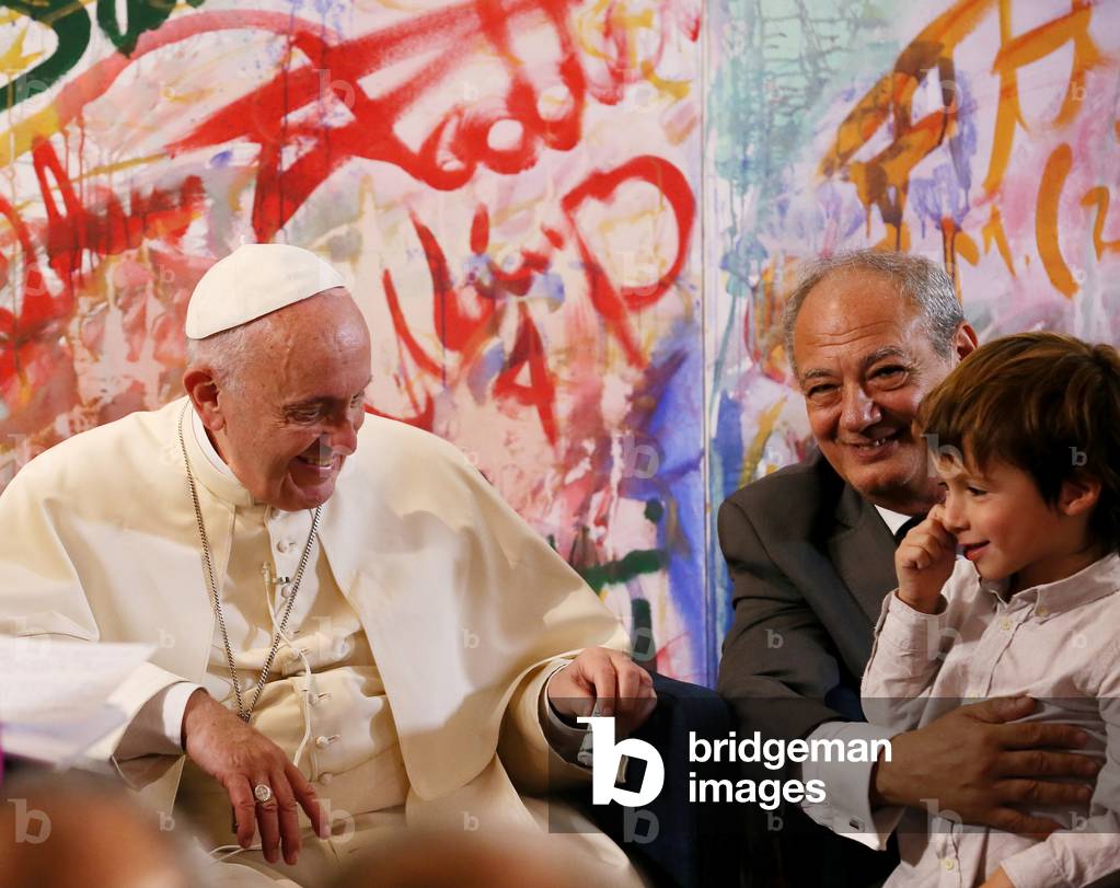 Pope Francis, Italy, 2017 (photo)