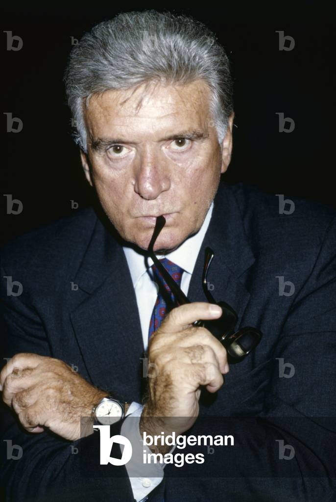 Portrait of Sergio Zavoli, Italy