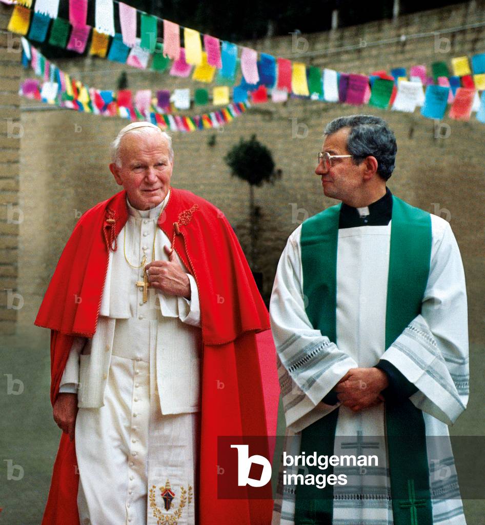 Pope John Paul II, Italy, 1990 (photo)