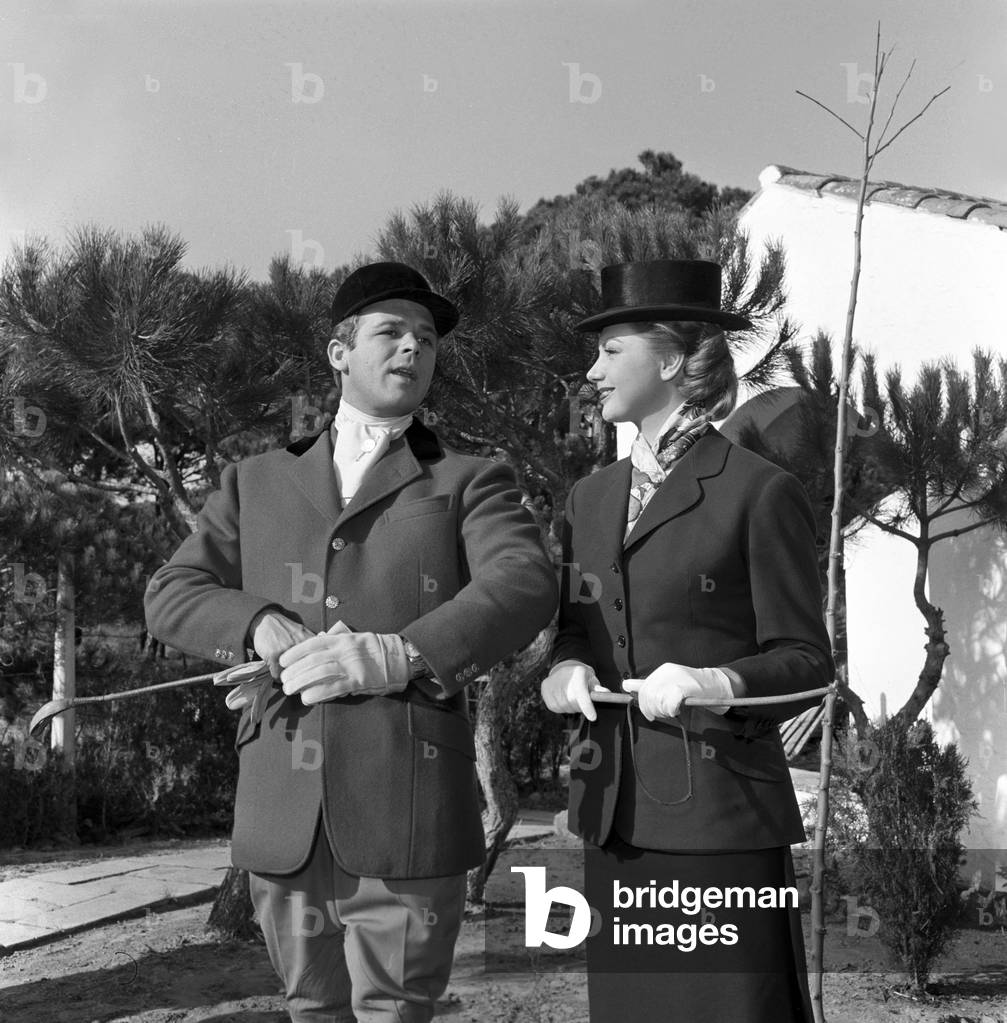 Renato Salvatori in Poor Millionaires, Italy, 1958 (b/w photo)