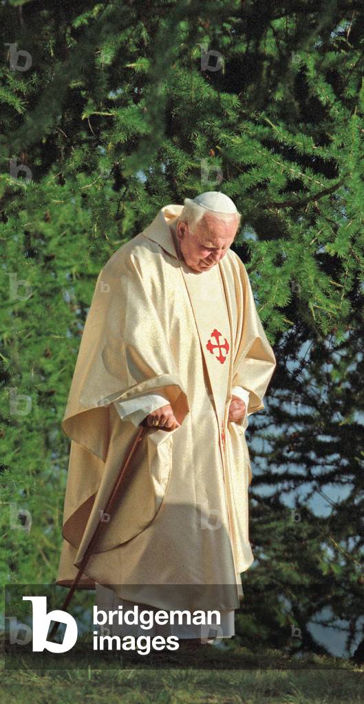 Pope John Paul II, Les Combes, Italy