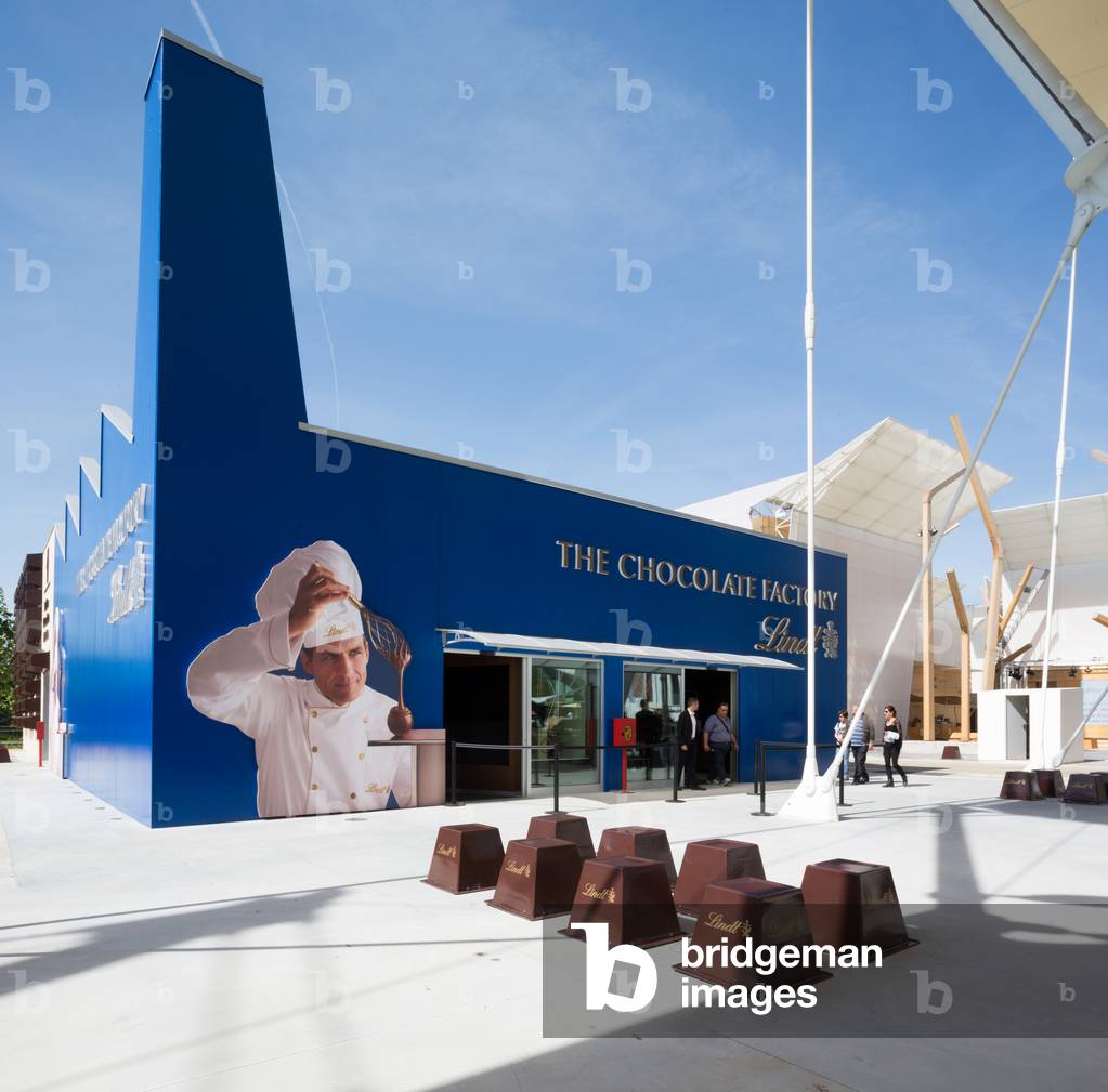 Lindt exhibition space, Expo 2015, Milan, Lombardy, Italy, 2015 (photo)
