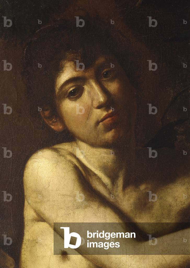 Saint John the Baptiste, by by Michelangelo Merisi also known as Caravaggio, 1609 - 1610, 17th Century, oil on canvas, 152 x 125 cm
