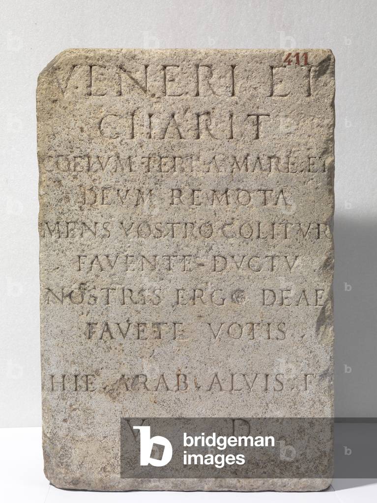 Stone with Latin Epigraph (stone)