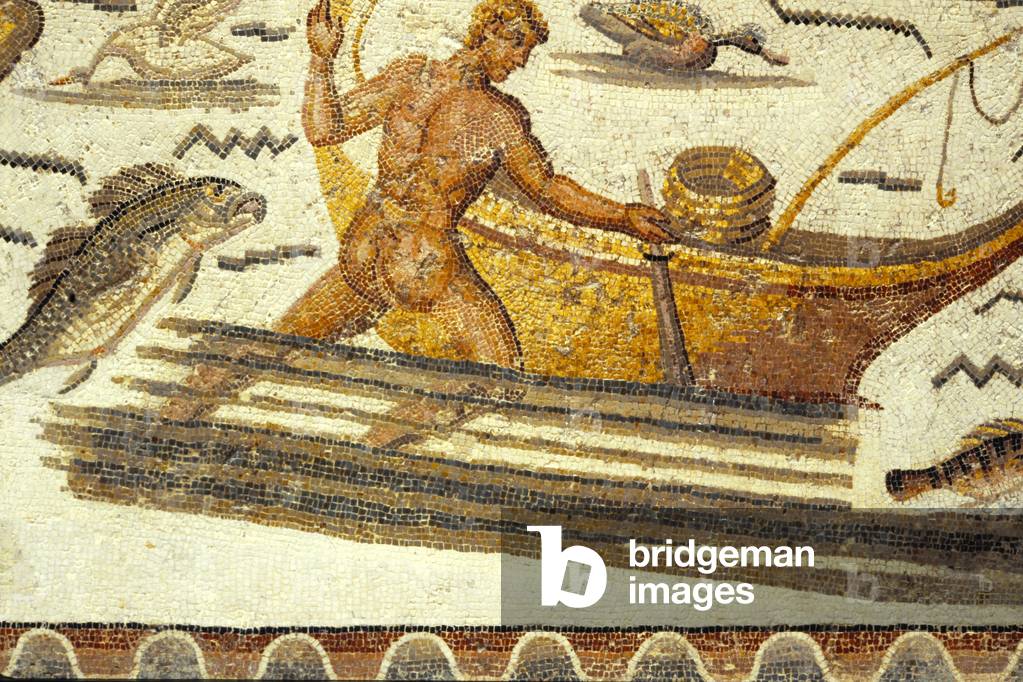 Fishing Scene (mosaic)