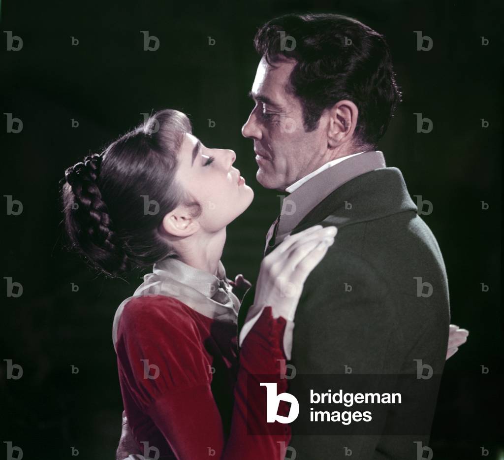 Audrey Hepburn and Henry Fonda in War and Peace (photo)