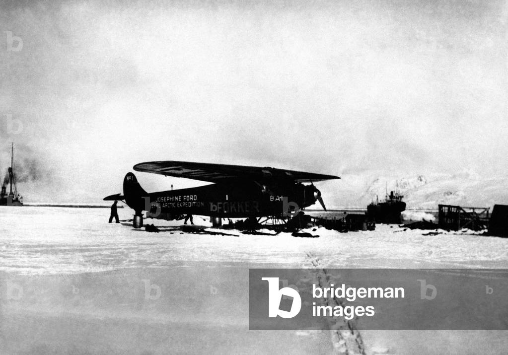 The aircraft Fokker F.VIIa/3m named Josephine Ford