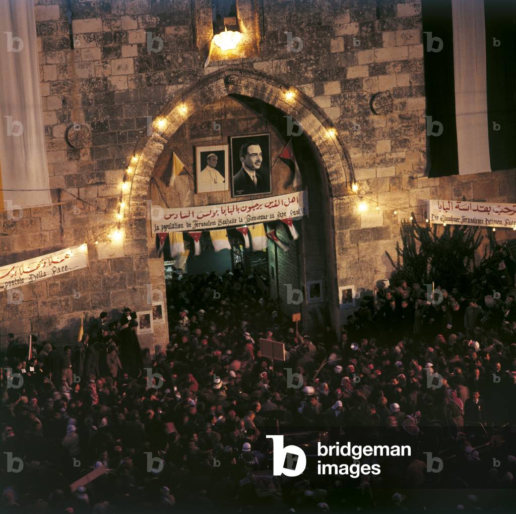 Crowd in Jerusalem