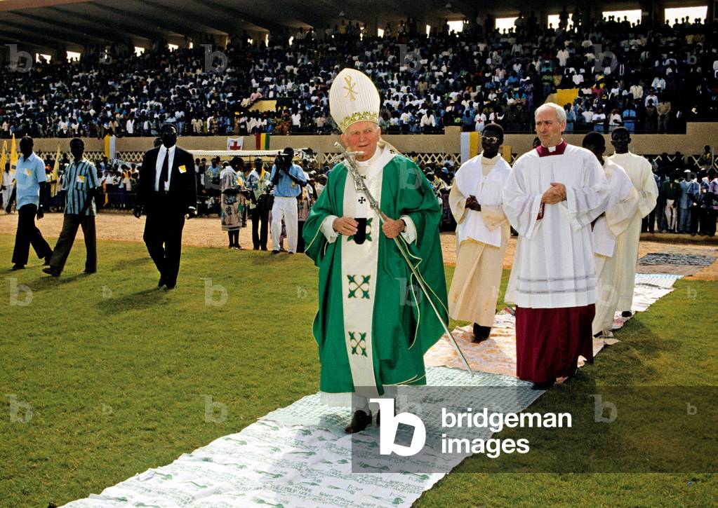 Pope John Paul II in Senegal, Ziguinchor, Senegal