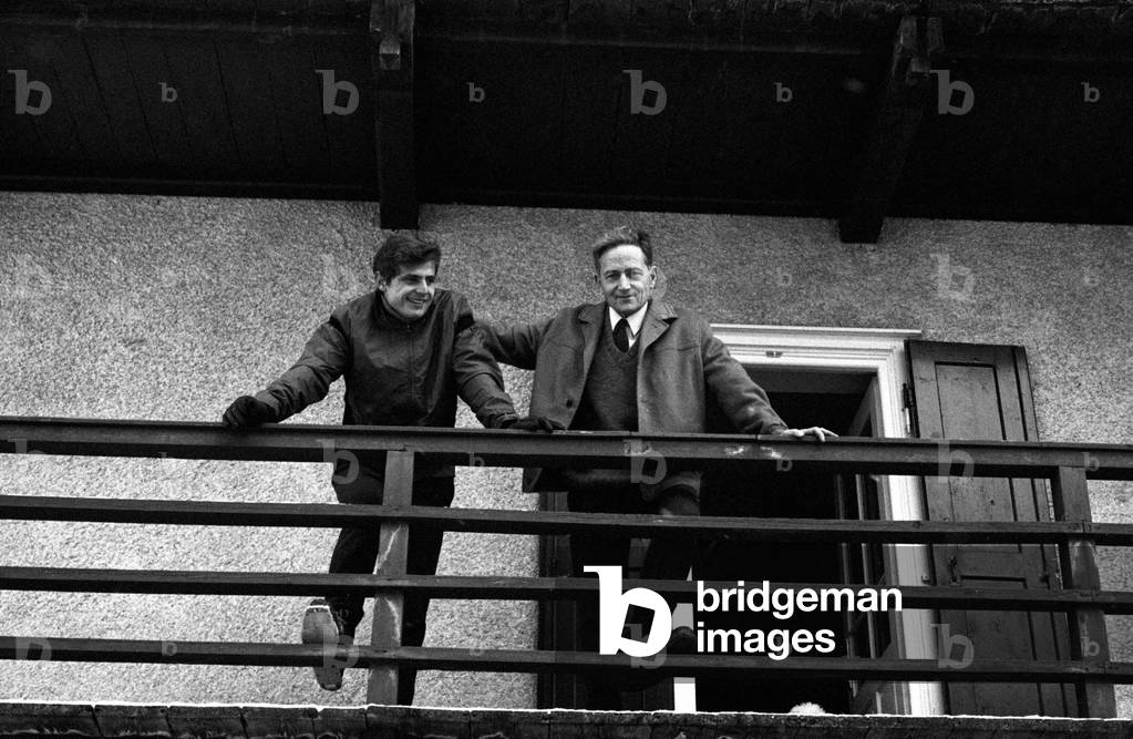 Uto Ughi on the balcony