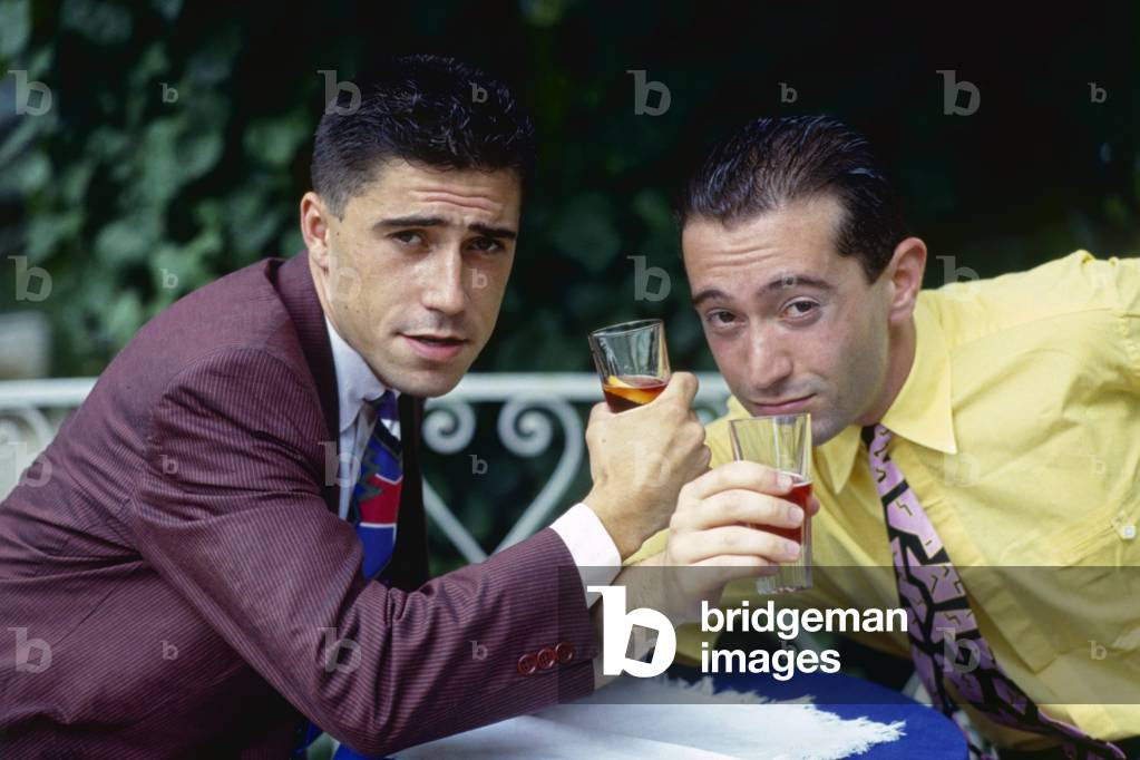 Righeira drinking, Italy