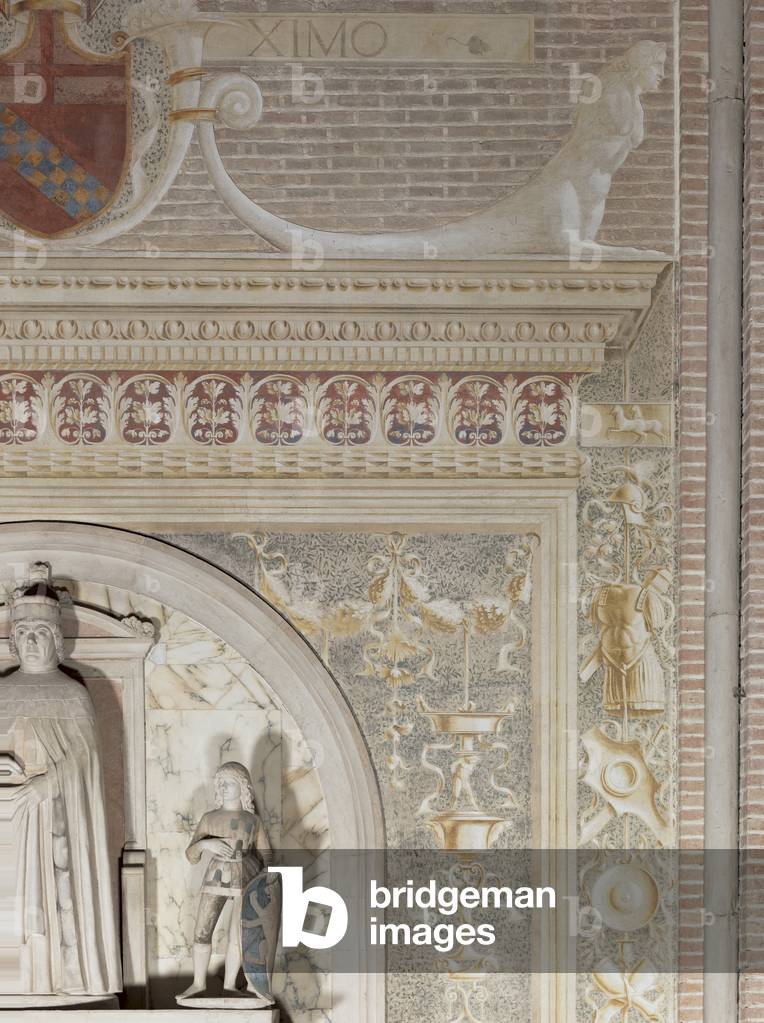 Funeral Monument to Agostino Onigo, 1490, 15th Century, sculpture and fresco