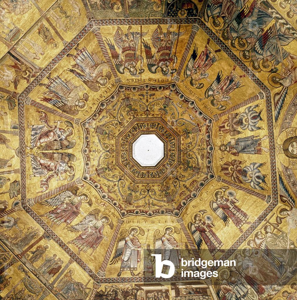 Mosaics of the Dome of the Baptistery of Florence, 1225 (mosaic)