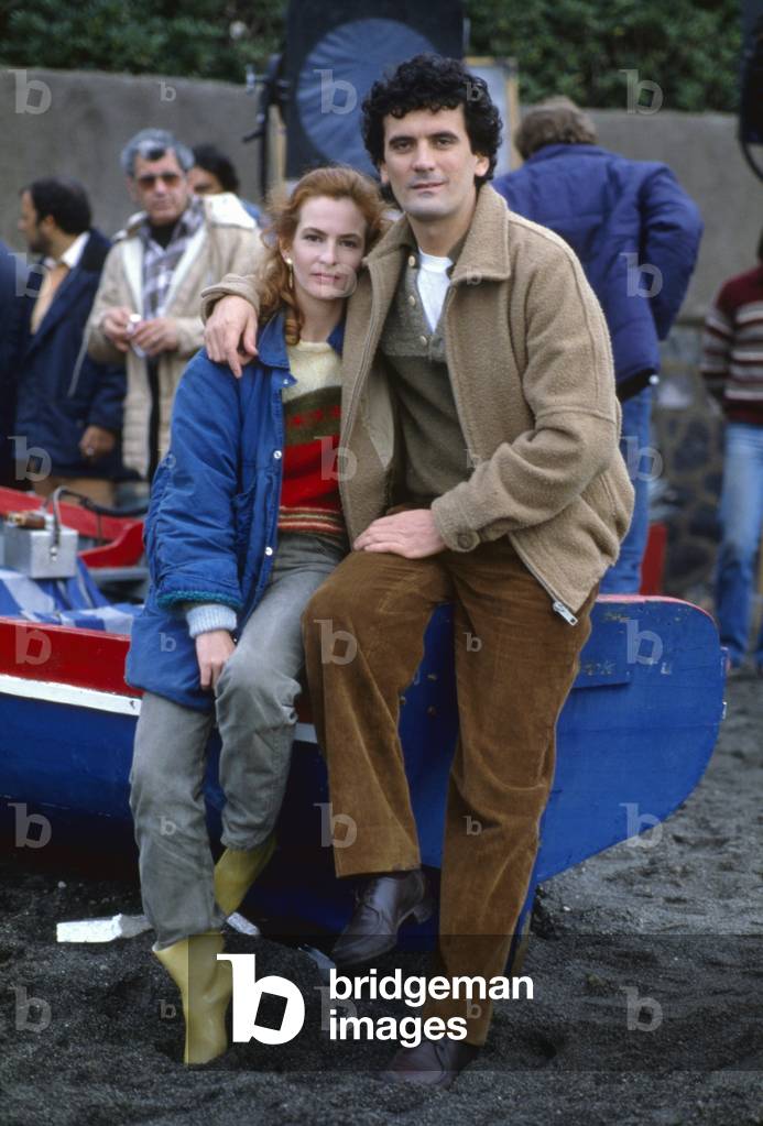 Giuliana De Sio and Massimo Troisi in Sorry for the delay, Italy