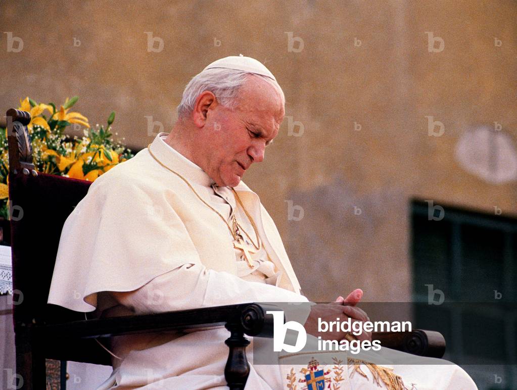 Pope John Paul II, Rome, Italy, 1986 (photo)