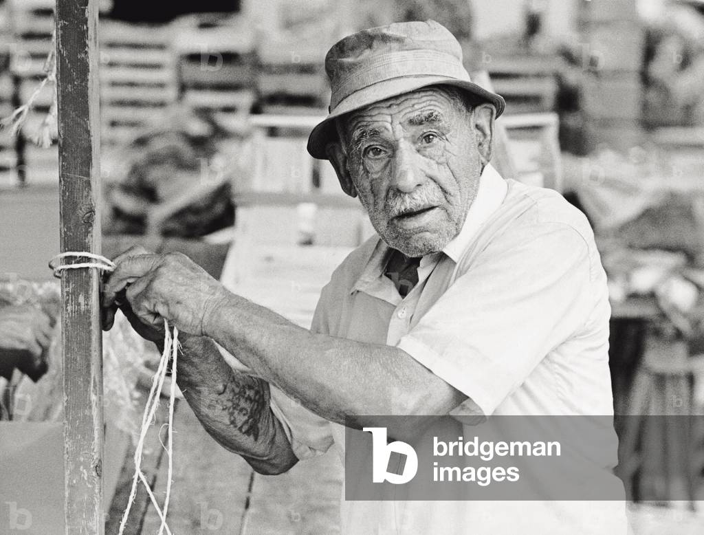 Portrait of an old man