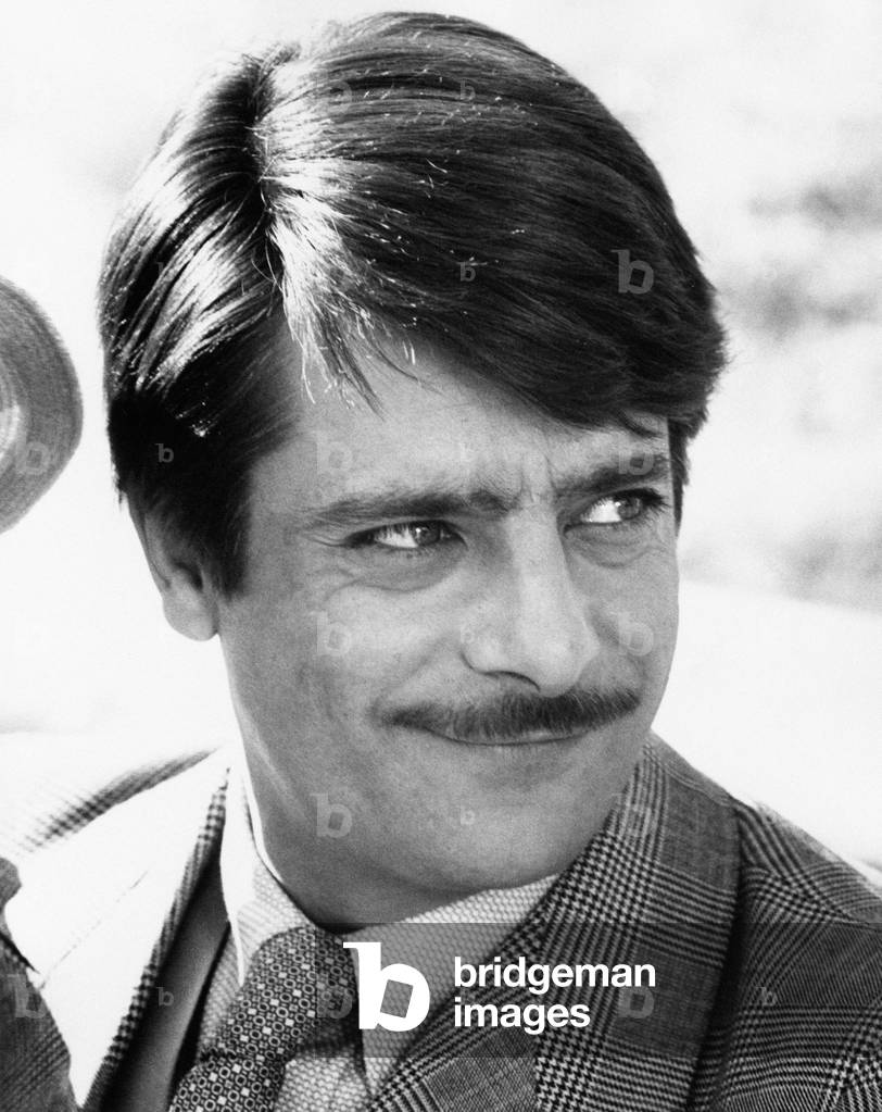 Giancarlo Giannini on the movie set of 'The Sensual Man'
