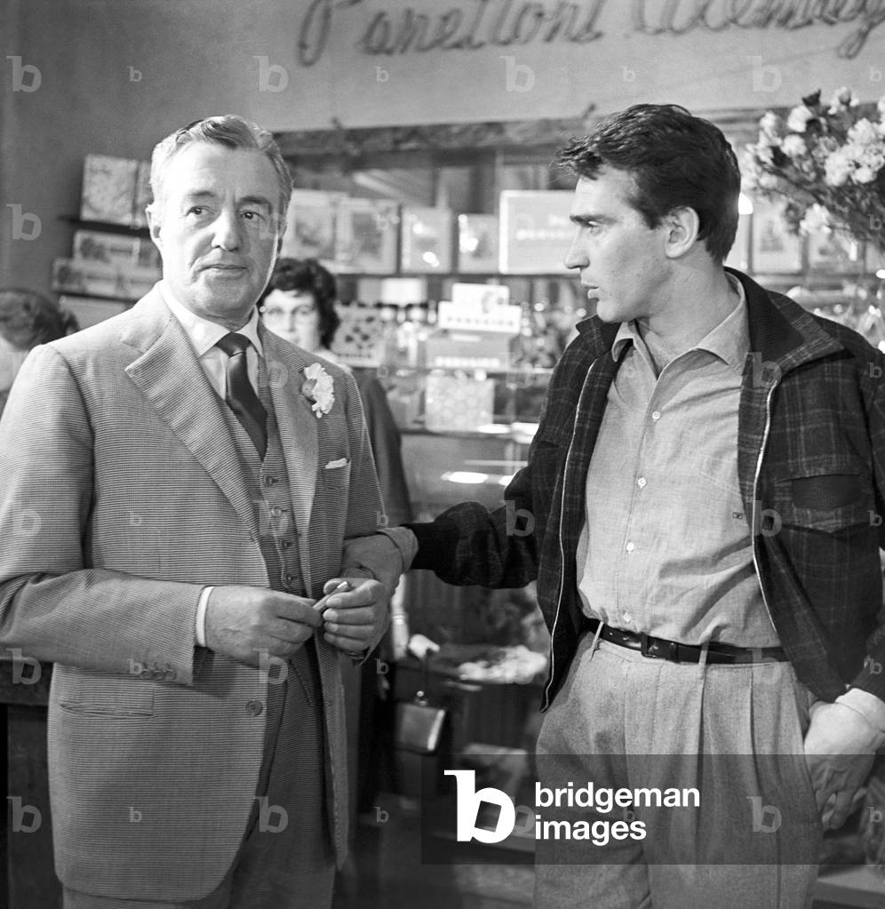 Walter Chiari and Vittorio De Sica in 