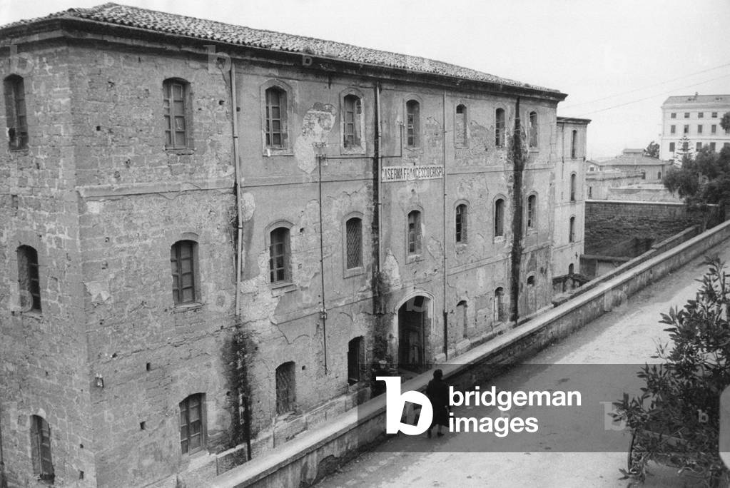 The Caserma Francesco Crispi in Agrigento, Agrigento, Italy