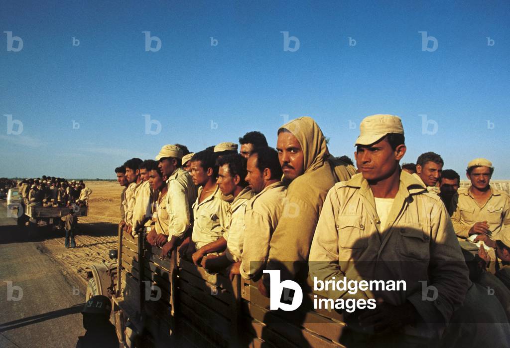 Prisoners during the Arab-Israeli war,, 1973