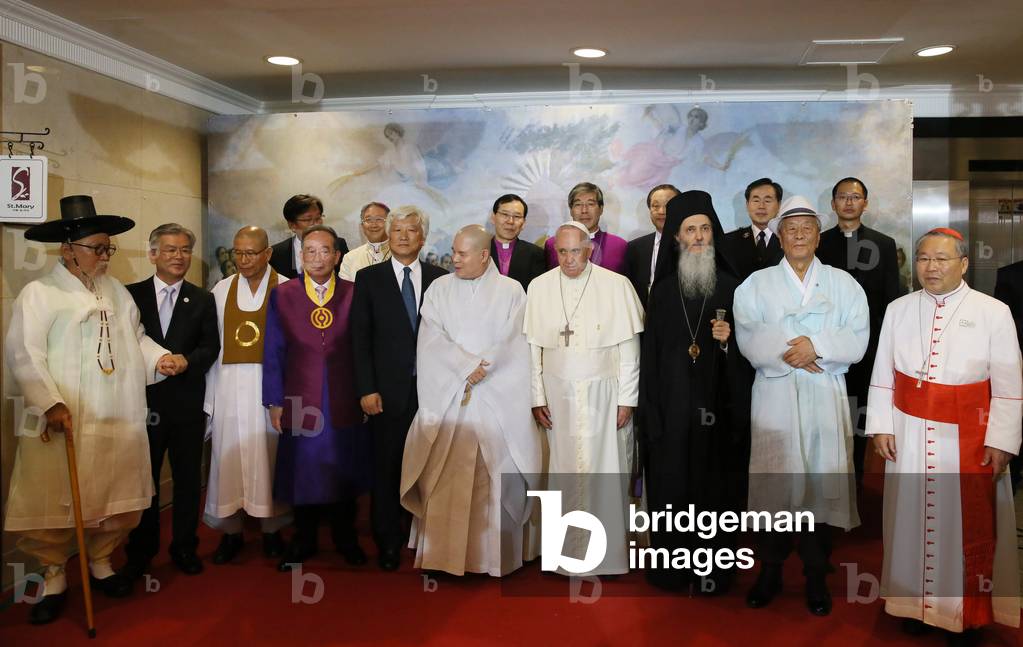 Pope Francis, South Korea, 2014 (photo)