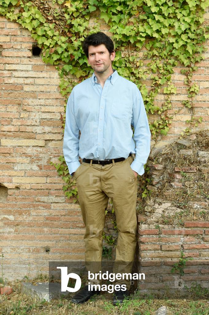 British writer Nicholas Jubber at the XX edition of the International Literature Festival in Rome entitled 'Reading the world', in the new setting of the Palatine Stadium, Rome (Italy), July 22nd, 2021
