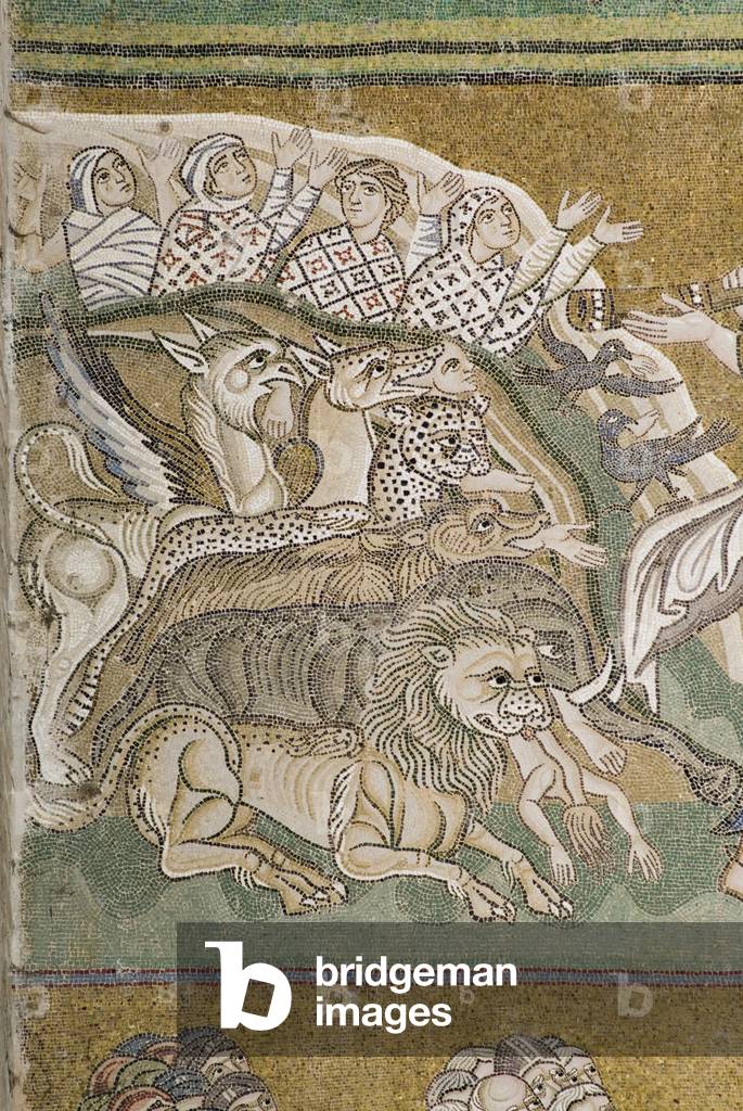 Mosaic decoration of the counter-façade - Last Judgment (mosaic)