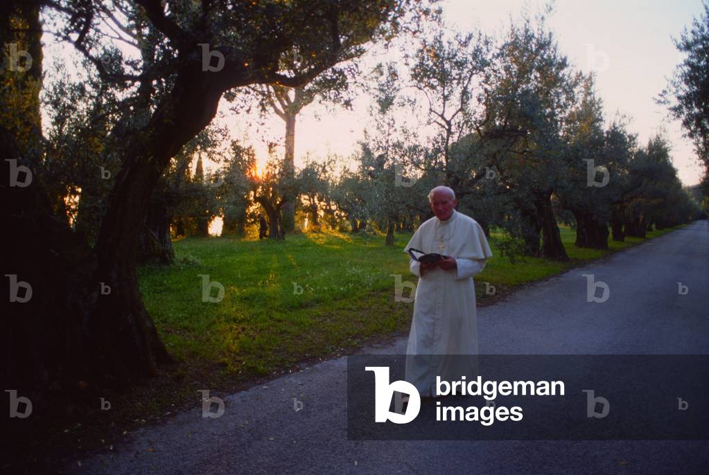 Pope John Paul II, Castel Gandolfo, Italy