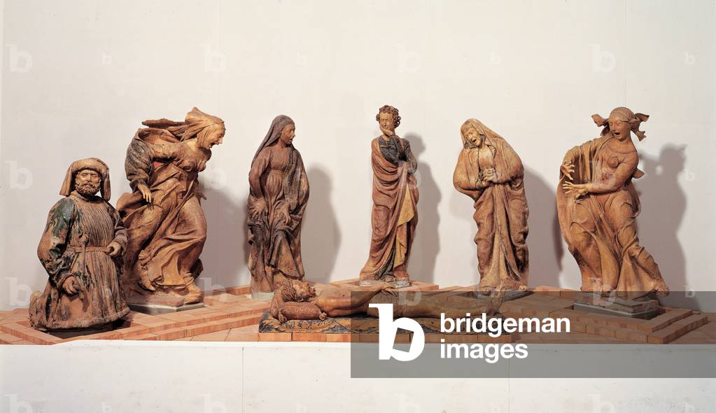 Mourning of the Marias over the Dead Christ, 1485 (polychrome terracotta)