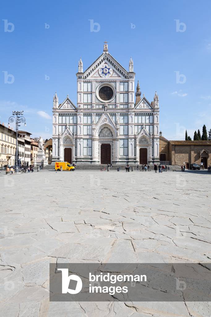 Basilica of Santa Croce, Florence, Italy (photo)