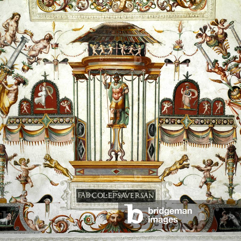 Stories of Fabius Maximus and grotesque decorations, 1547 (fresco)