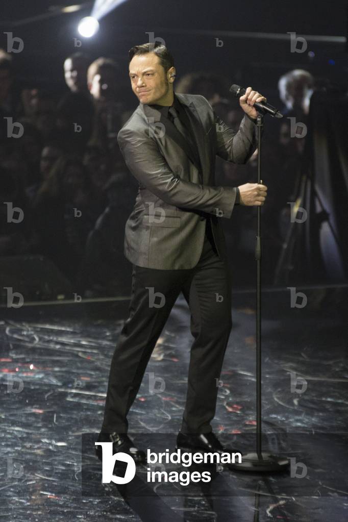 Tiziano Ferro at X Factor, 2017 (photo)