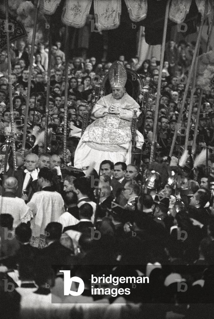 Coronation ceremony of Pope John XXIII