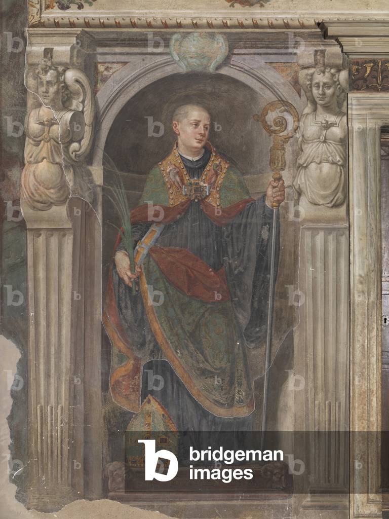 Basilica of San Simpliciano - Right Choir (fresco)