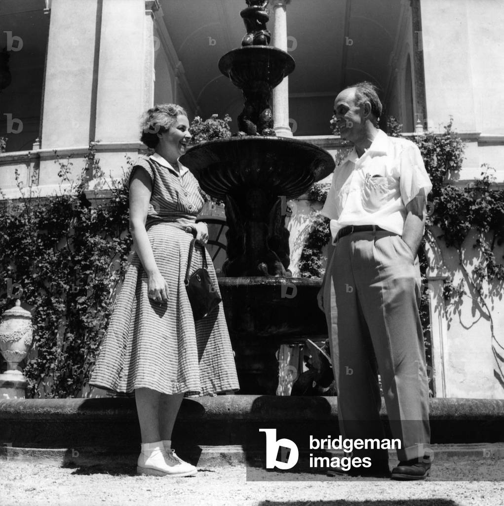 Enrico Fermi and his wife Laura