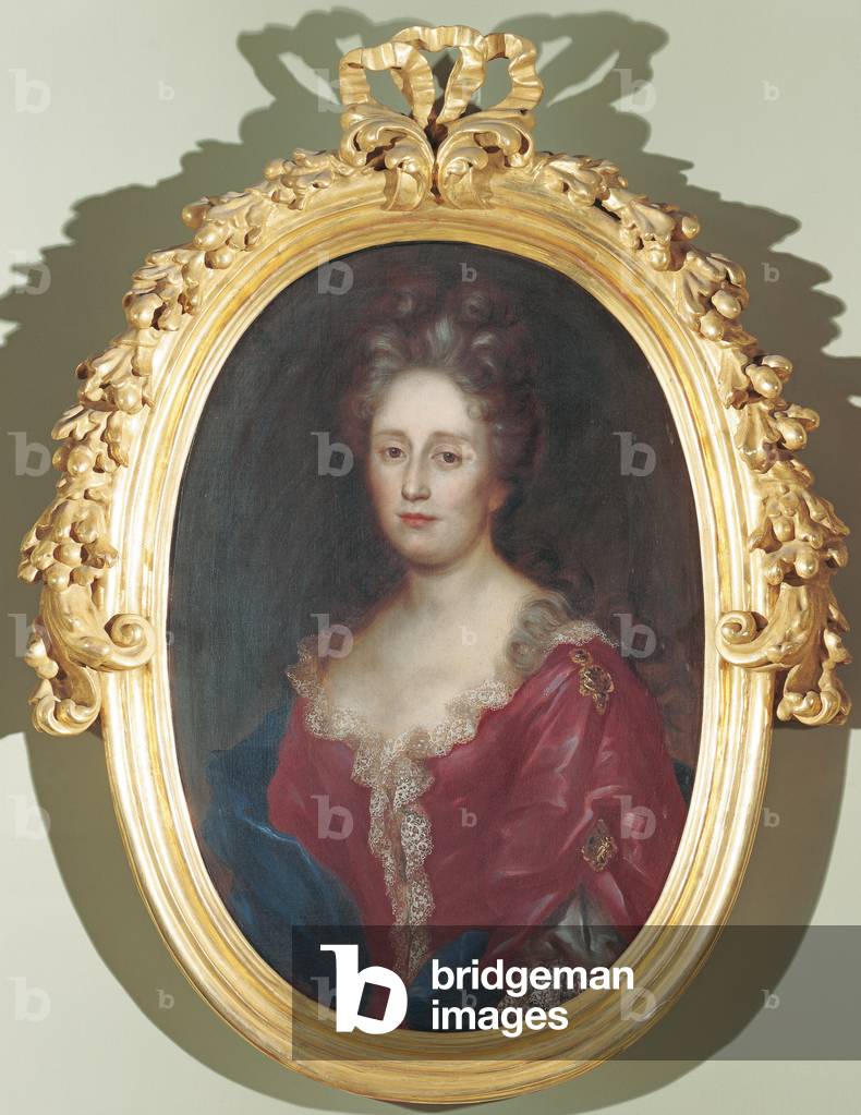 Portrait of a Lady of the Visconti of Saliceto Family, by Unknown Genoese Artist, first or second decade of the 18th Century, oil on canvas