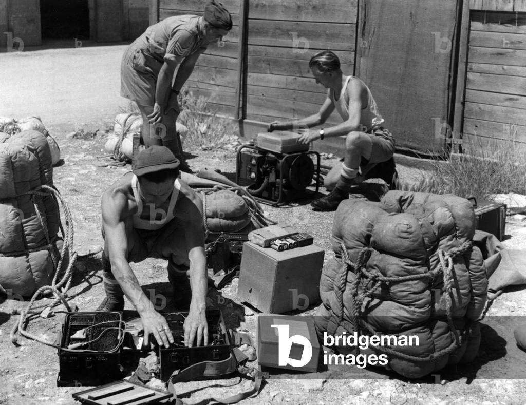 Allied supplies for partisans, Italy