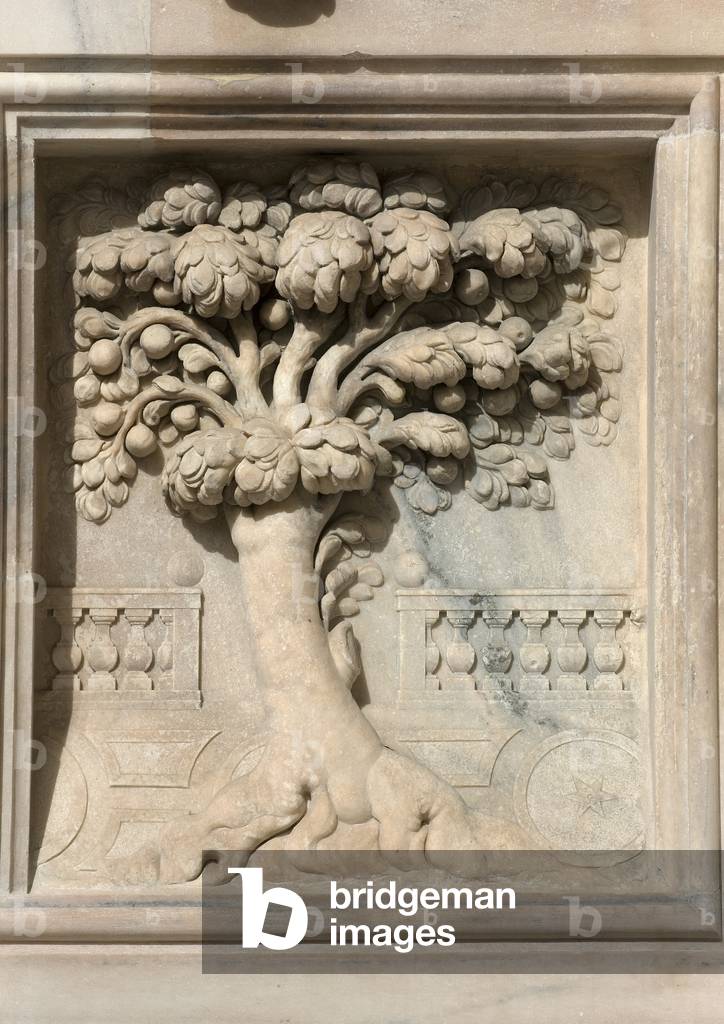Duomo of Milan (Duomo di Milano), by Pellegrino Tibaldi known as Pellegino de' Pellegrini, Martino Bassi, Giovanni Antonio Amadeo, Giovanni Giacomo Dolcebuono, Francesco Maria Richini (Ricchini, Richino or Ricchino), 14th Century, Candoglia marble